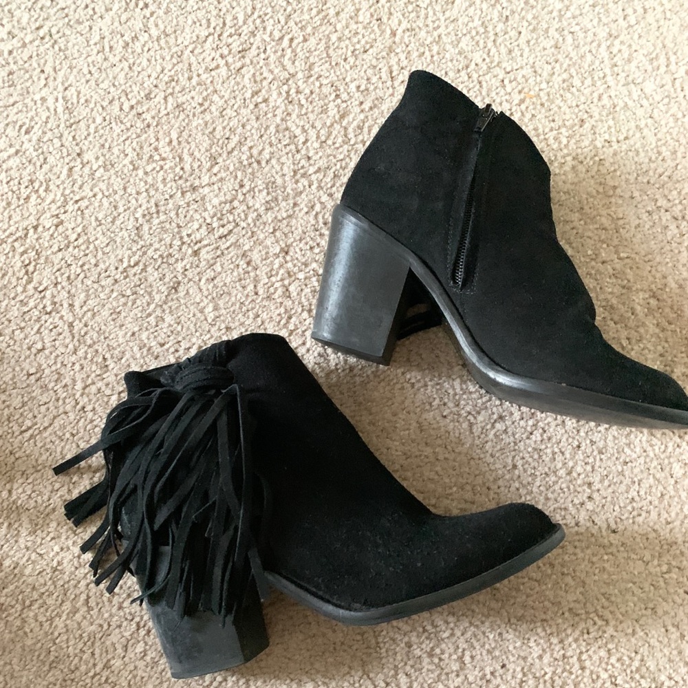 Ankle boots 100% suede